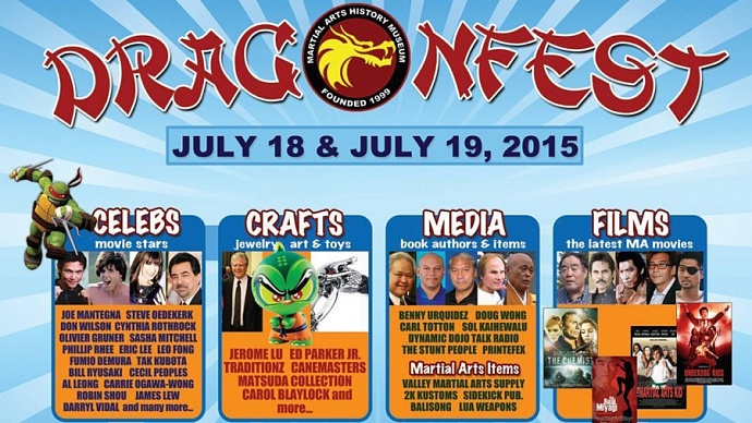 Golden Dragon visit the Dragonfest in Los Angeles (18 July 2015)