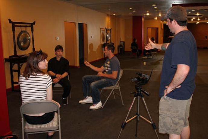 Interview at the Golden Dragon School in Los Angeles (July 10,2012)