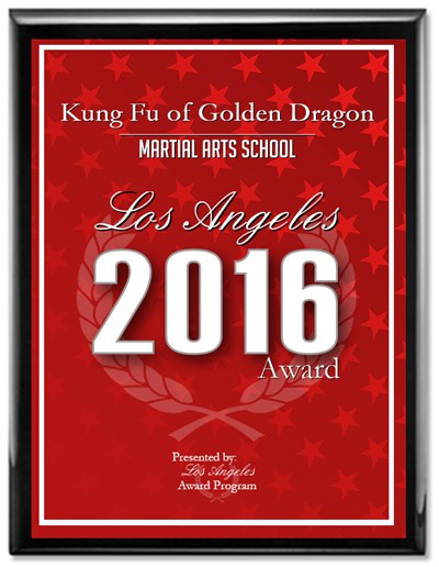 Kung Fu of Golden Dragon Receives Los Angeles Award (2016)